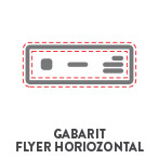 Gabarit flyer horizontal