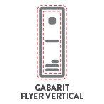 Gabarit flyer vertical