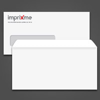 Imprimeur d'enveloppes avec logo couleur en impression numérique et offset. Imprimerie Québec et Montréal